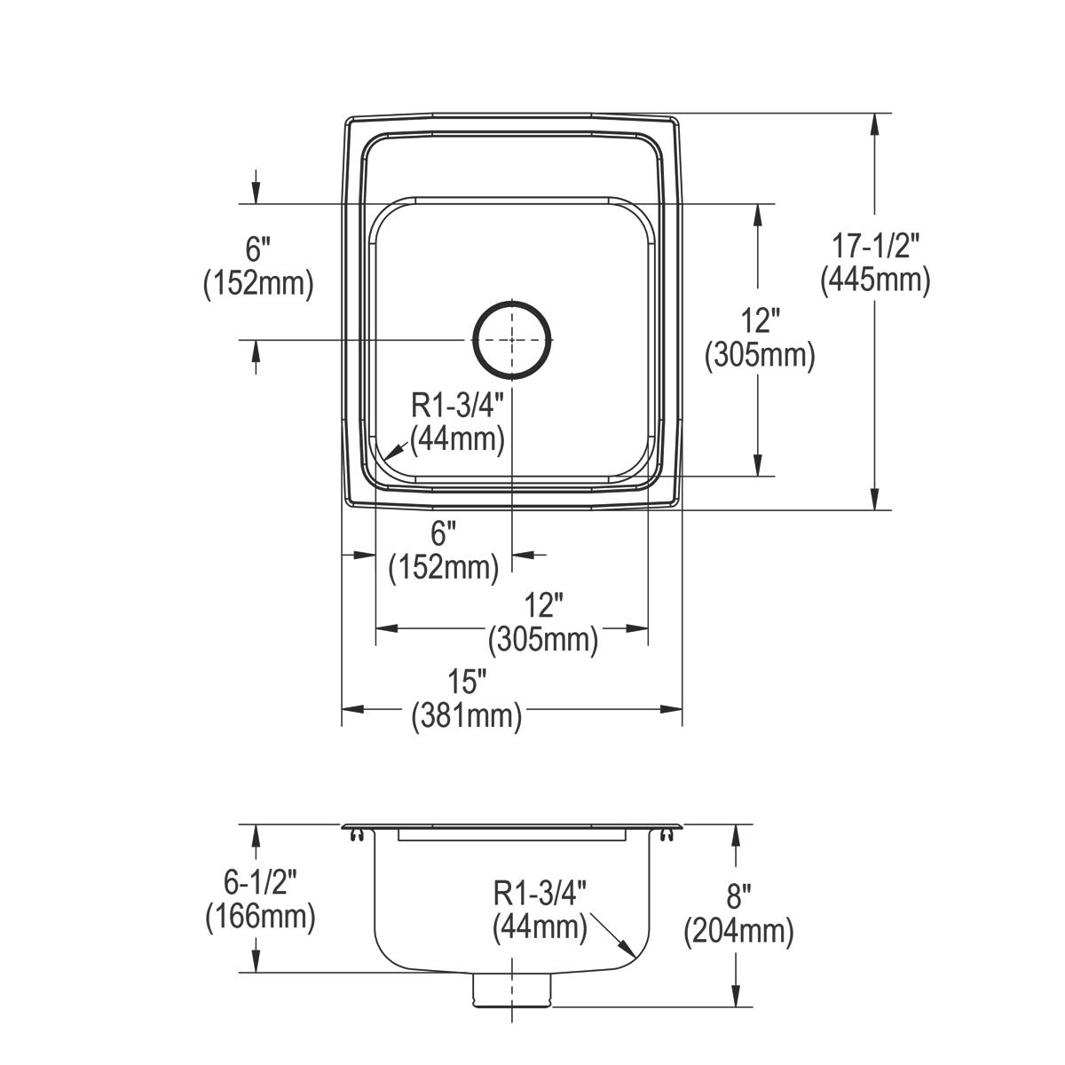 lustrous satin ada sink