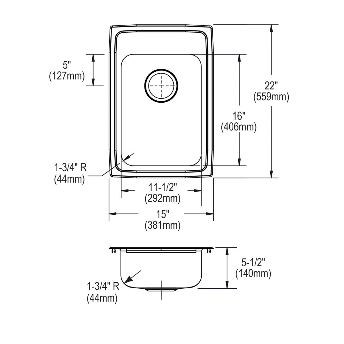 lustrous satin ada sink