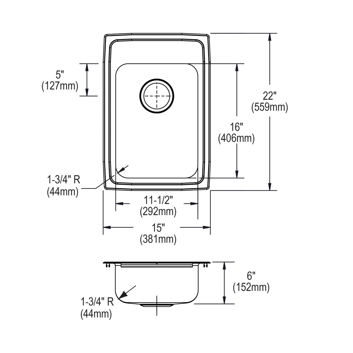 lustrous satin ada sink