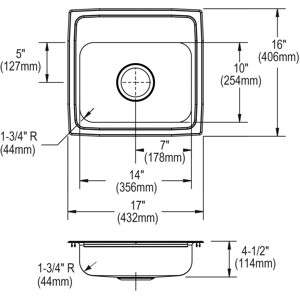 lustrous satin ada sink