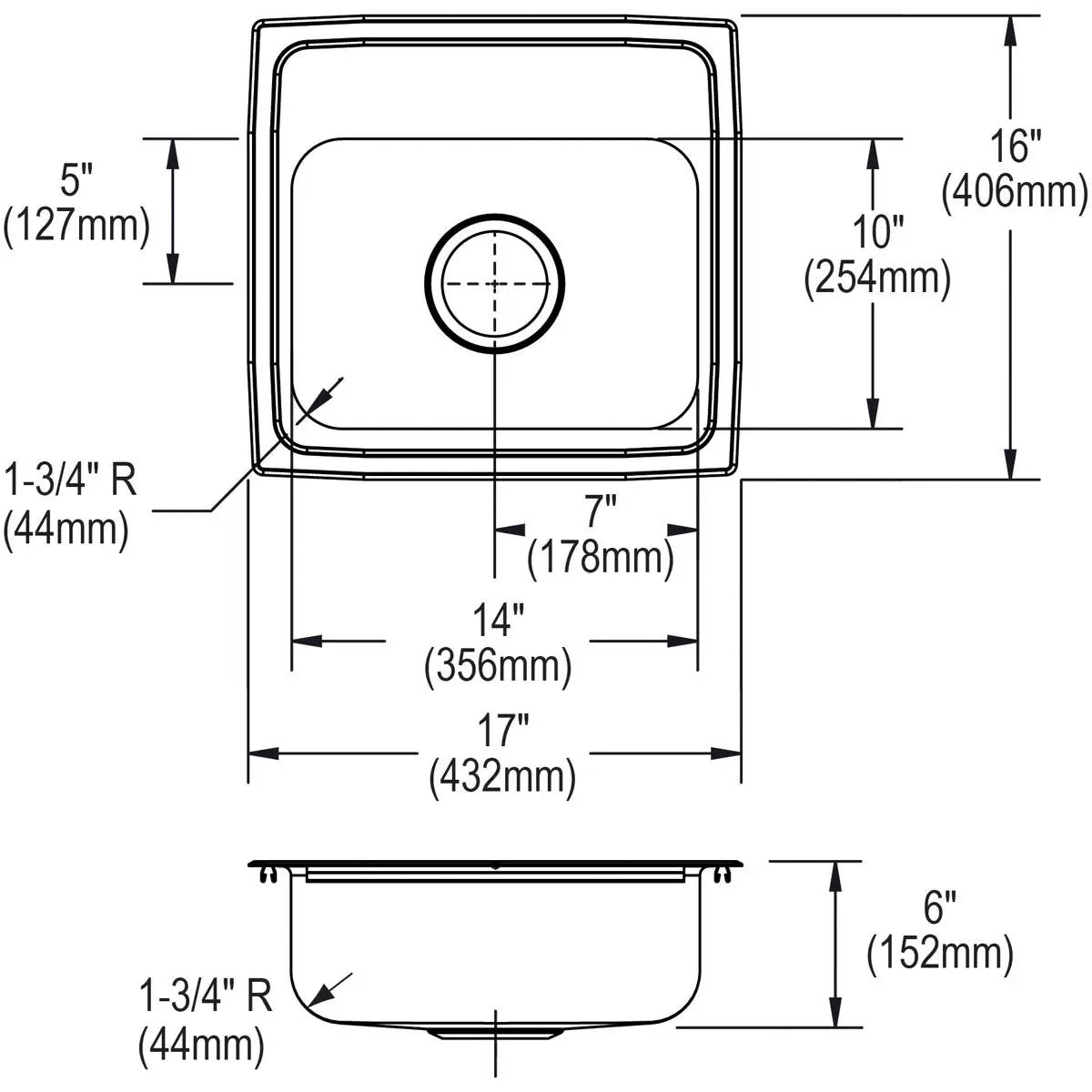 lustrous satin ada sink