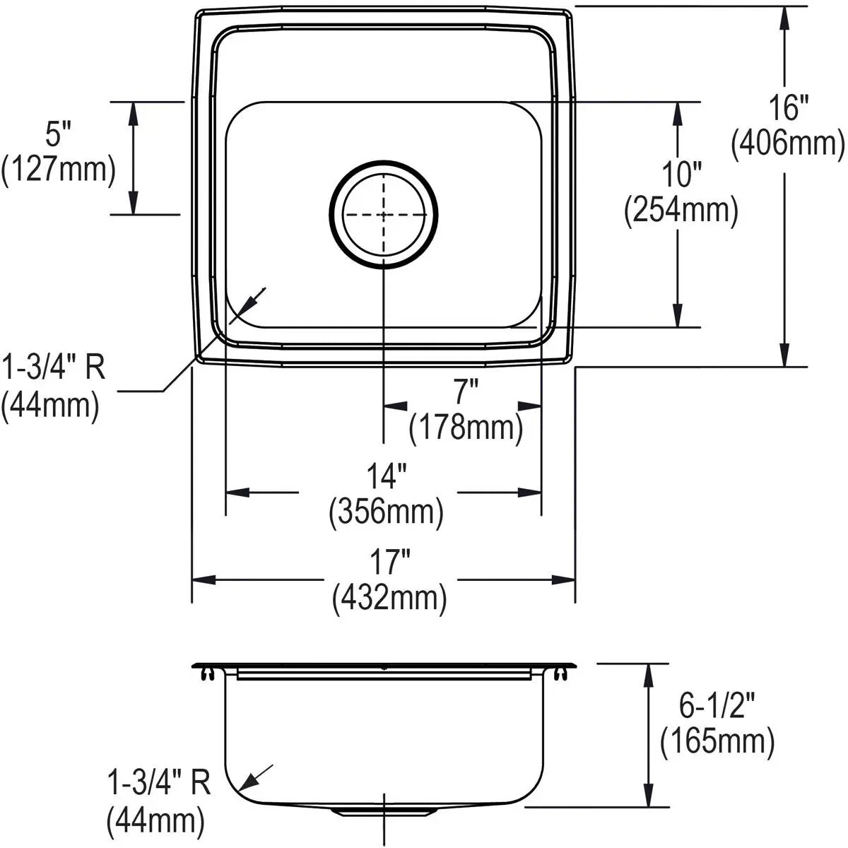 lustrous satin ada sink