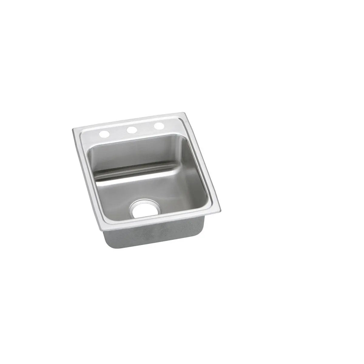 Elkay Lustertone Classic 17" x 20" x 6" Single Bowl Drop-in ADA Sink with Quick-clip by Elkay