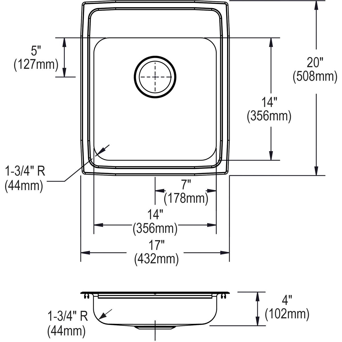lustrous satin ada sink