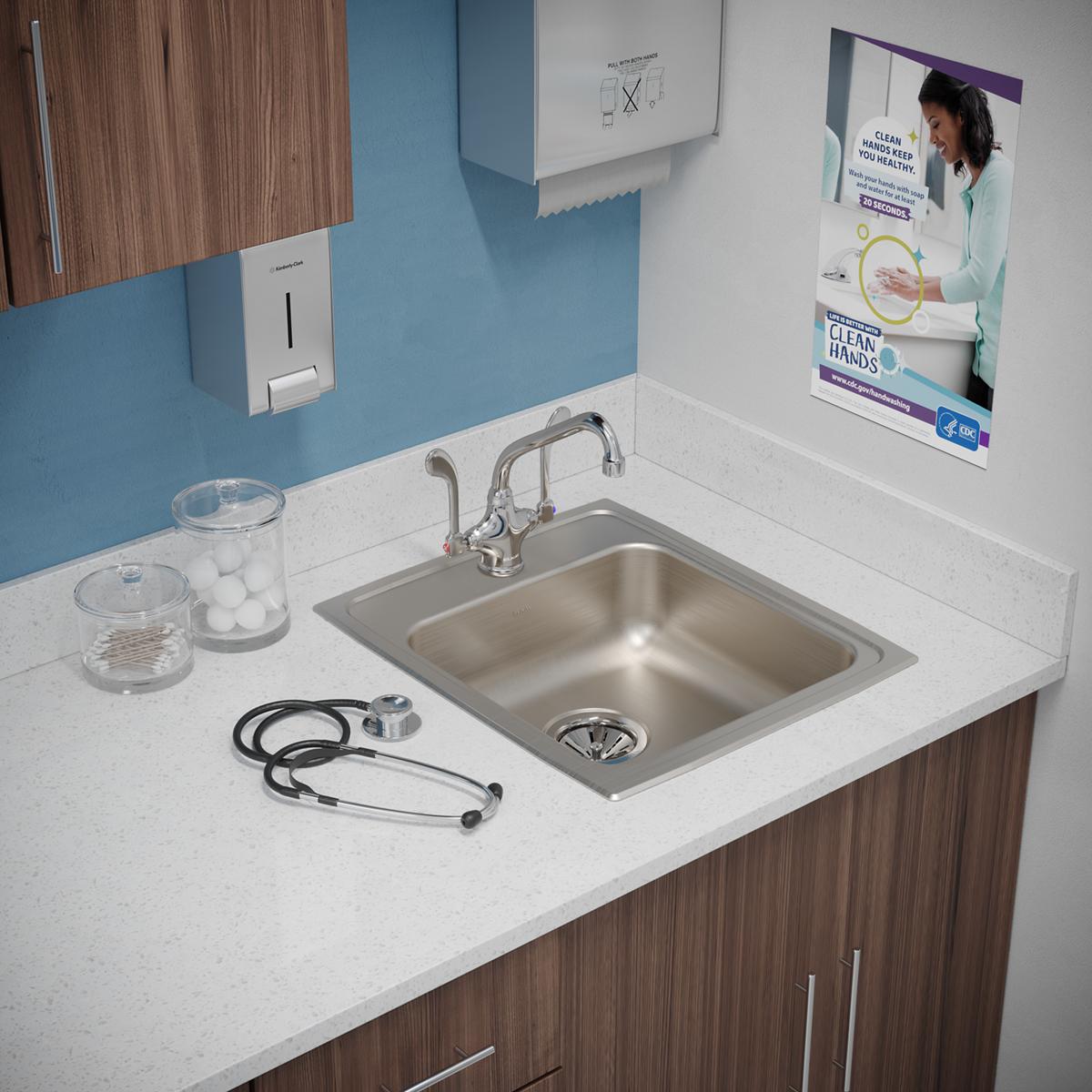 lustrous satin ada sink
