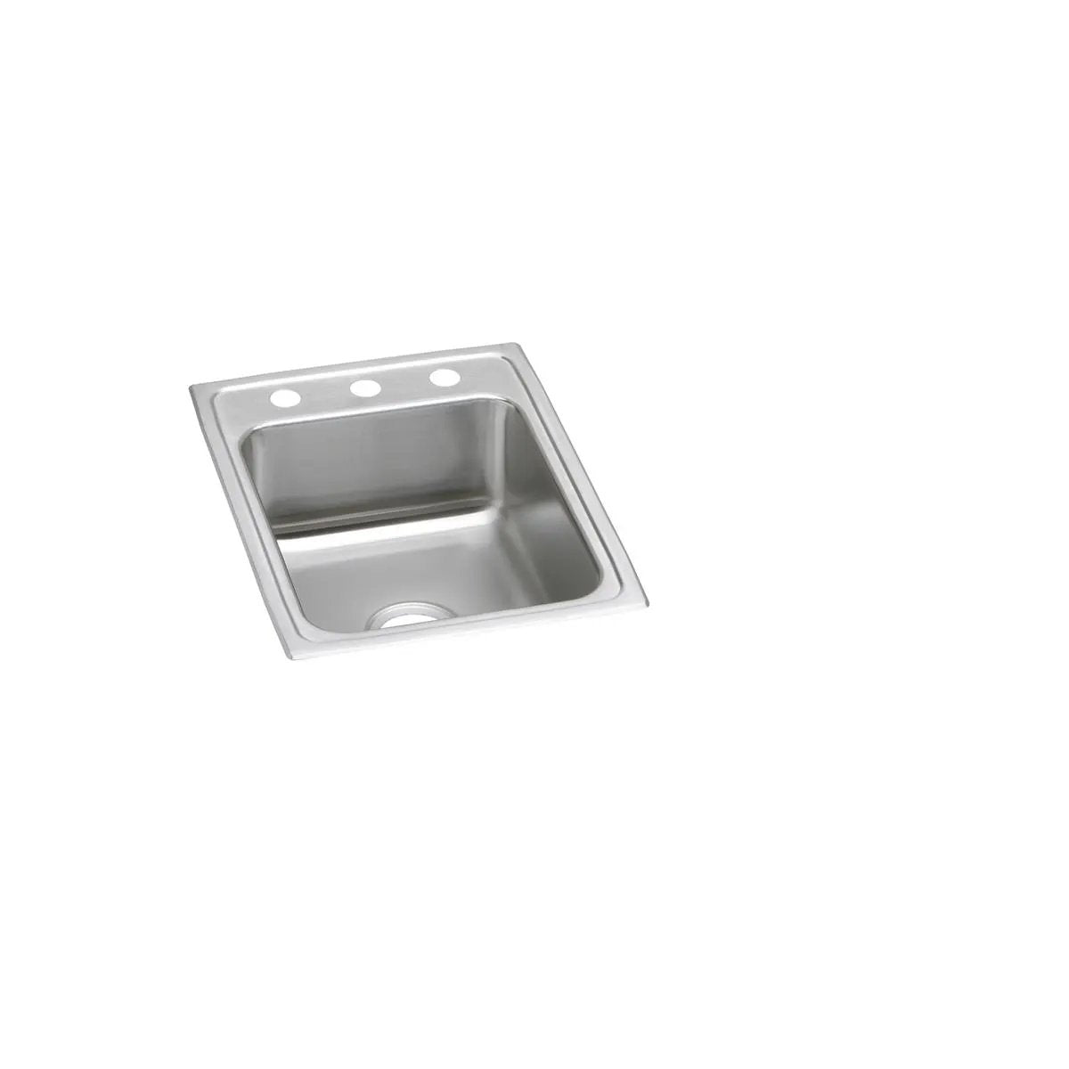 Elkay Lustertone Classic 17" x 22" x 5" Single Bowl Drop-in ADA Sink by Elkay