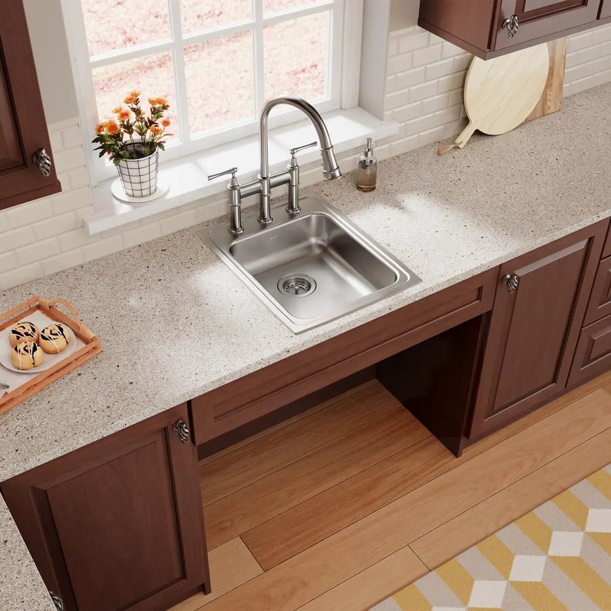 lustrous satin ada sink