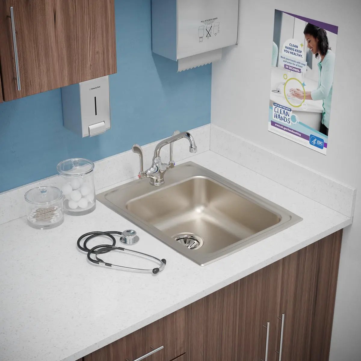 lustrous satin ada sink