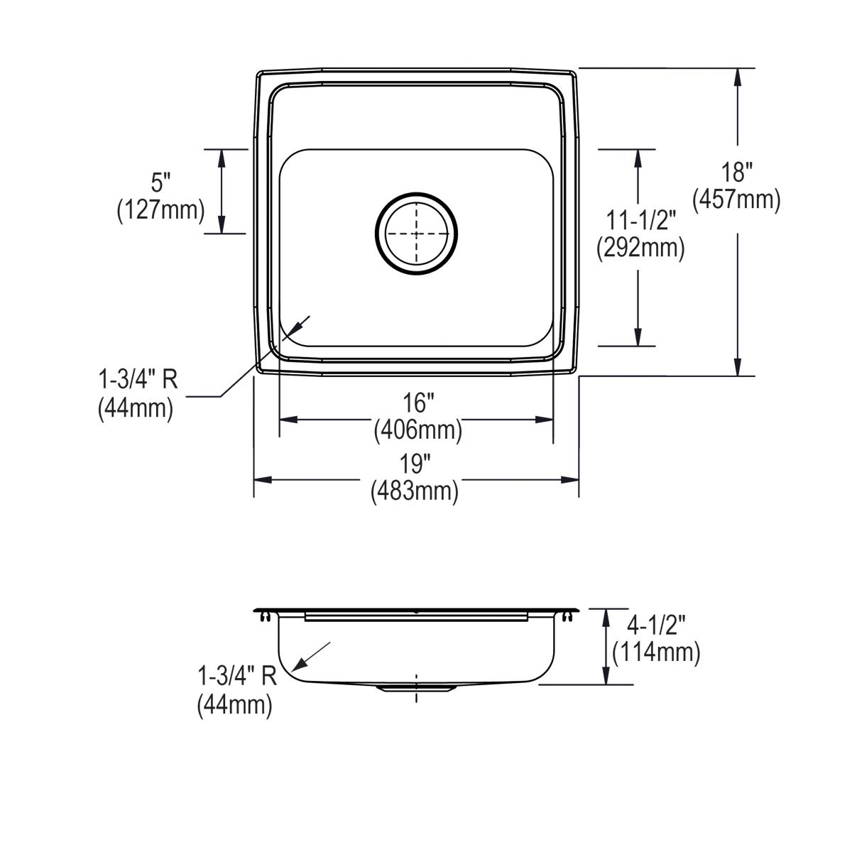 lustrous satin ada sink