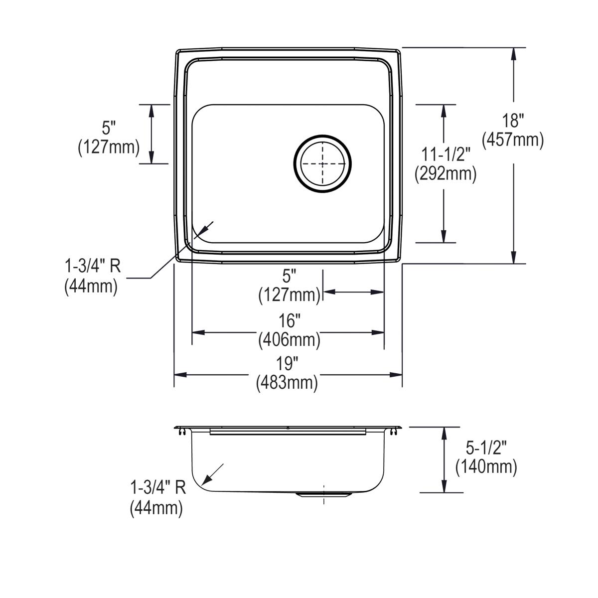 lustrous satin ada sink