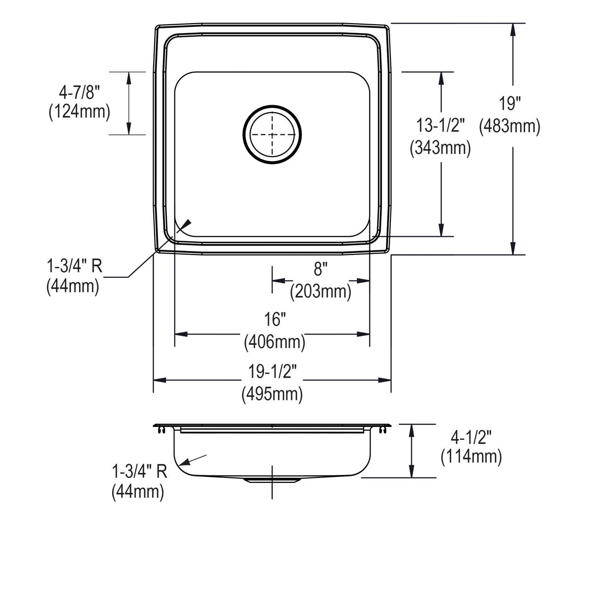 lustrous satin ada sink
