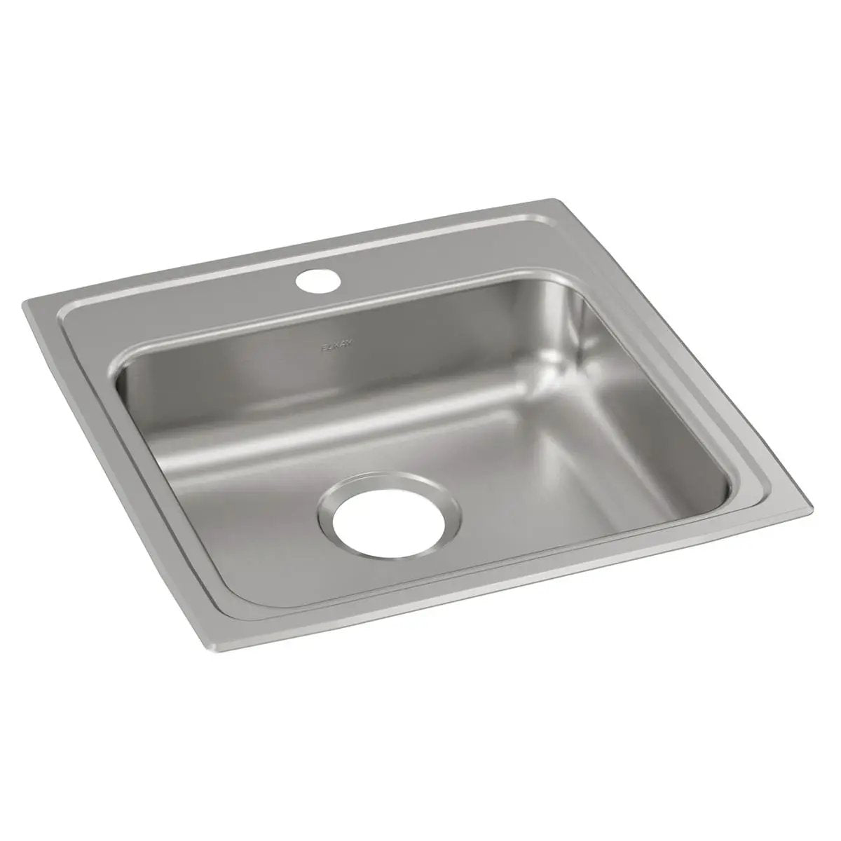 Elkay Lustertone Classic 19-1/2" x 19" x 5" Single Bowl Drop-in ADA Sink by Elkay