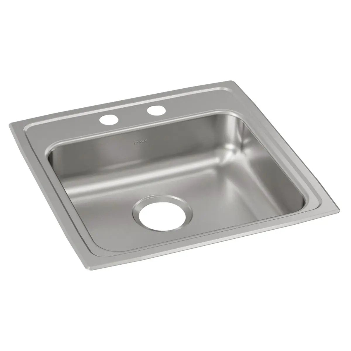Elkay Lustertone Classic 19-1/2" x 19" x 5" Single Bowl Drop-in ADA Sink by Elkay