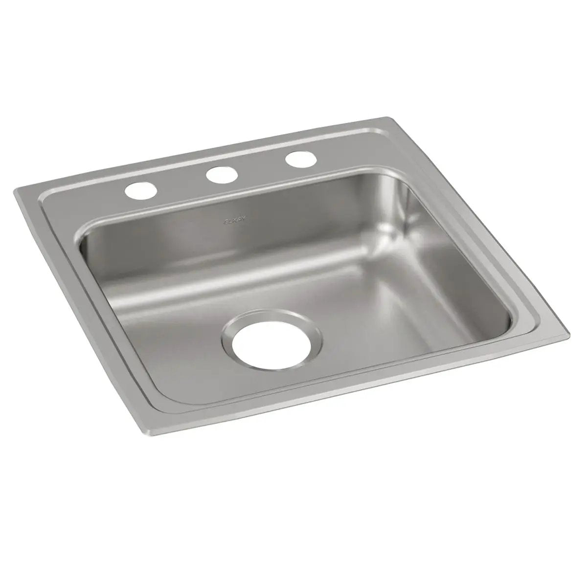 Elkay Lustertone Classic 19-1/2" x 19" x 5" Single Bowl Drop-in ADA Sink by Elkay