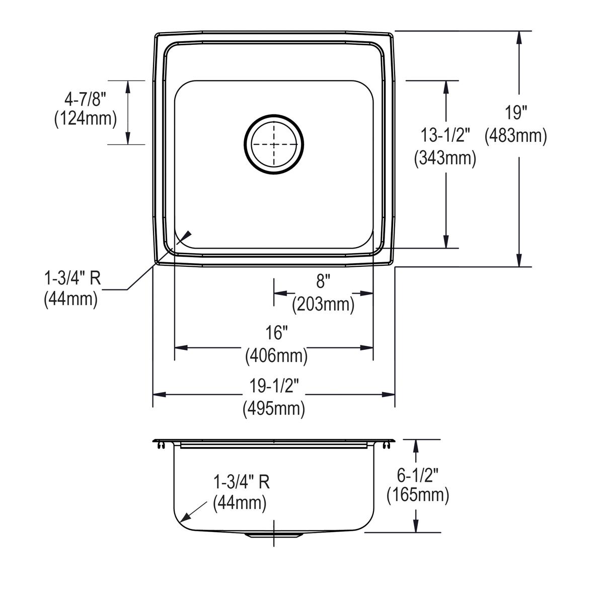 lustrous satin ada sink
