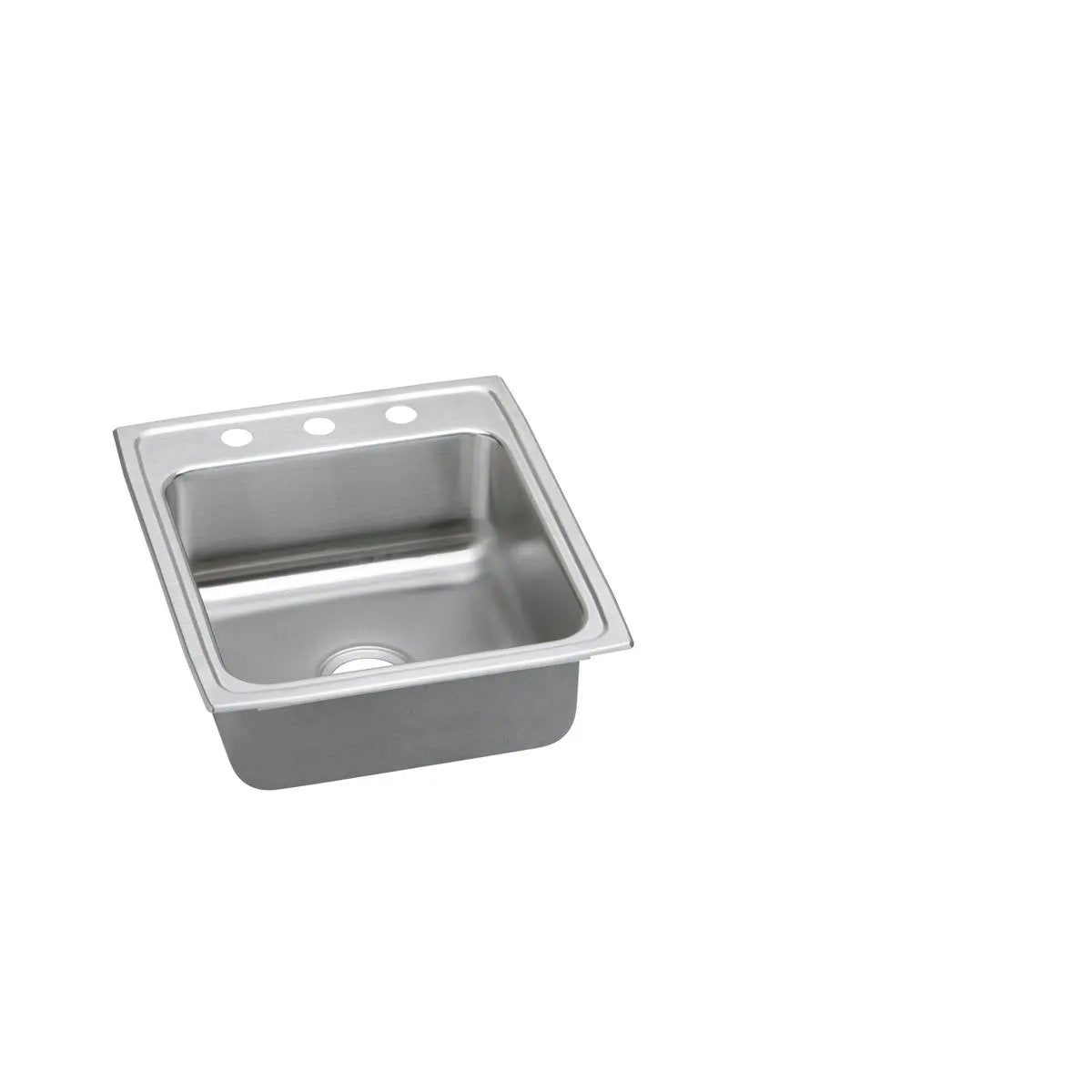 Elkay Lustertone Classic 19-1/2" x 22" x 5-1/2" Single Bowl Drop-in ADA Sink with Quick-clip by Elkay