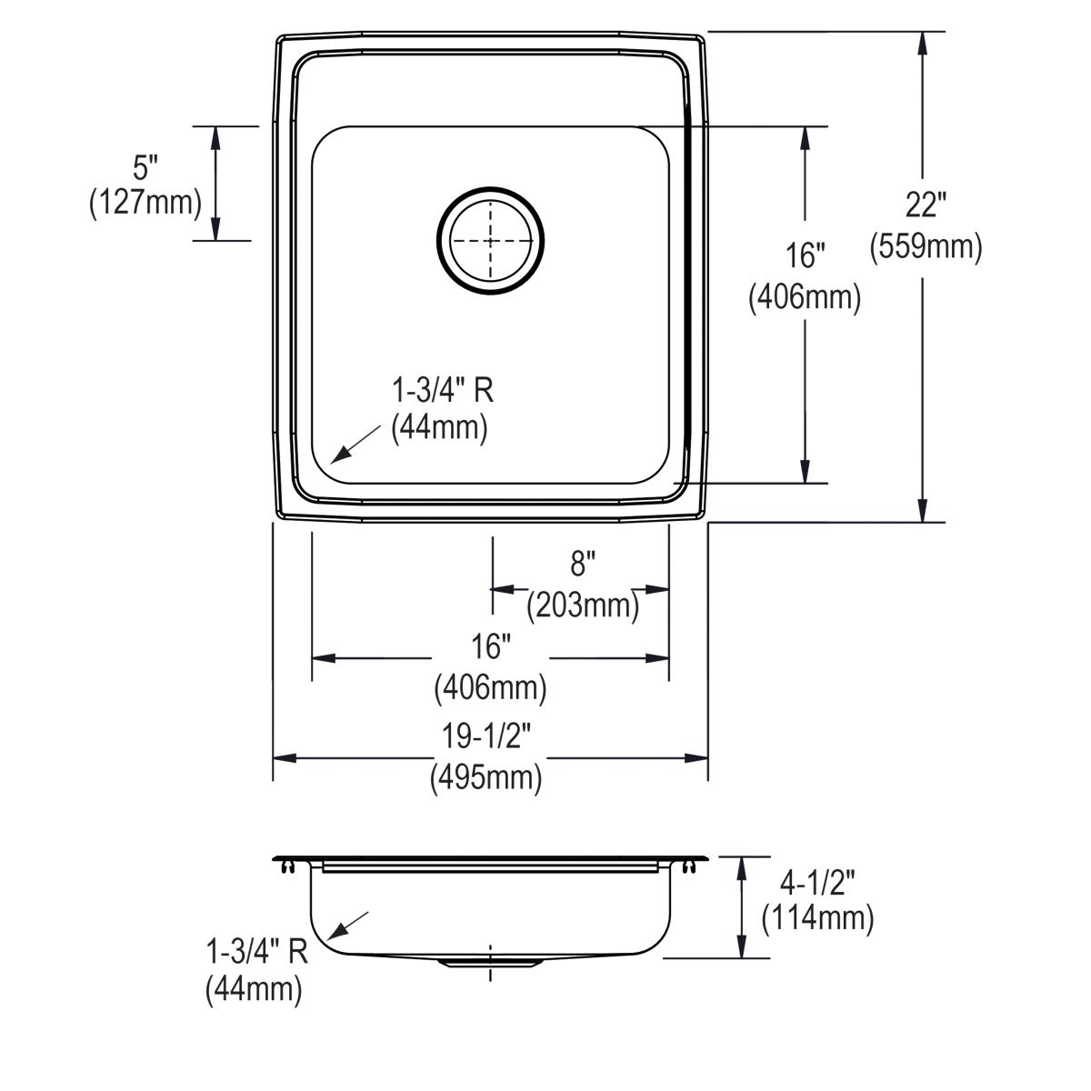 lustrous satin ada sink