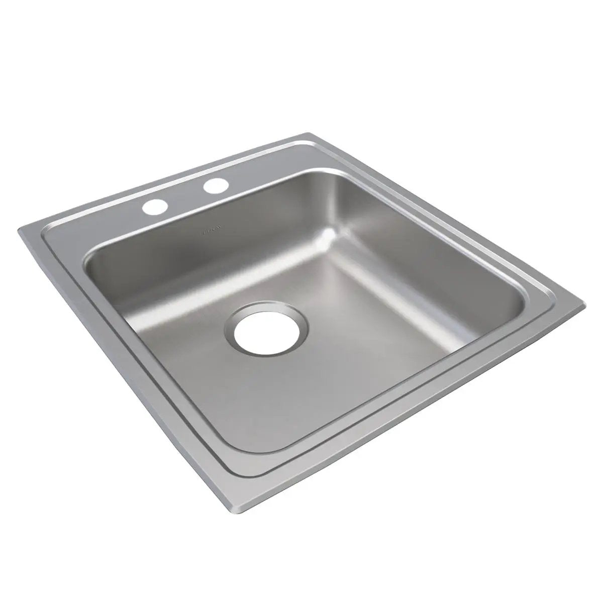 Elkay Lustertone Classic 19-1/2" x 22" x 6-1/2" Single Bowl Drop-in ADA Sink by Elkay
