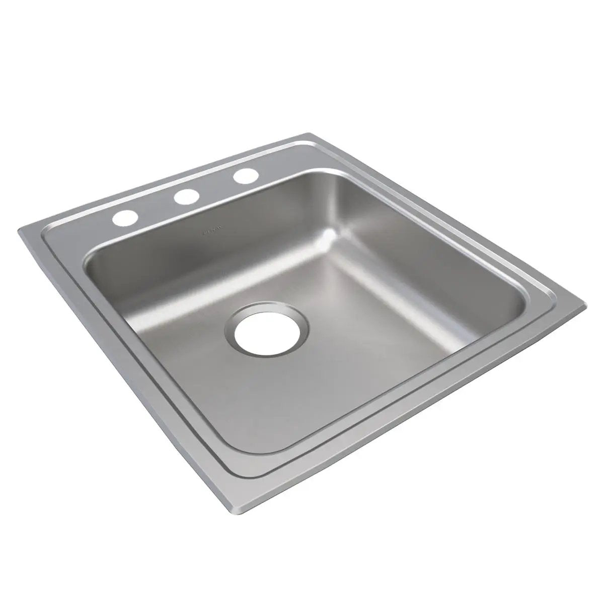 Elkay Lustertone Classic 19-1/2" x 22" x 6-1/2" Single Bowl Drop-in ADA Sink by Elkay