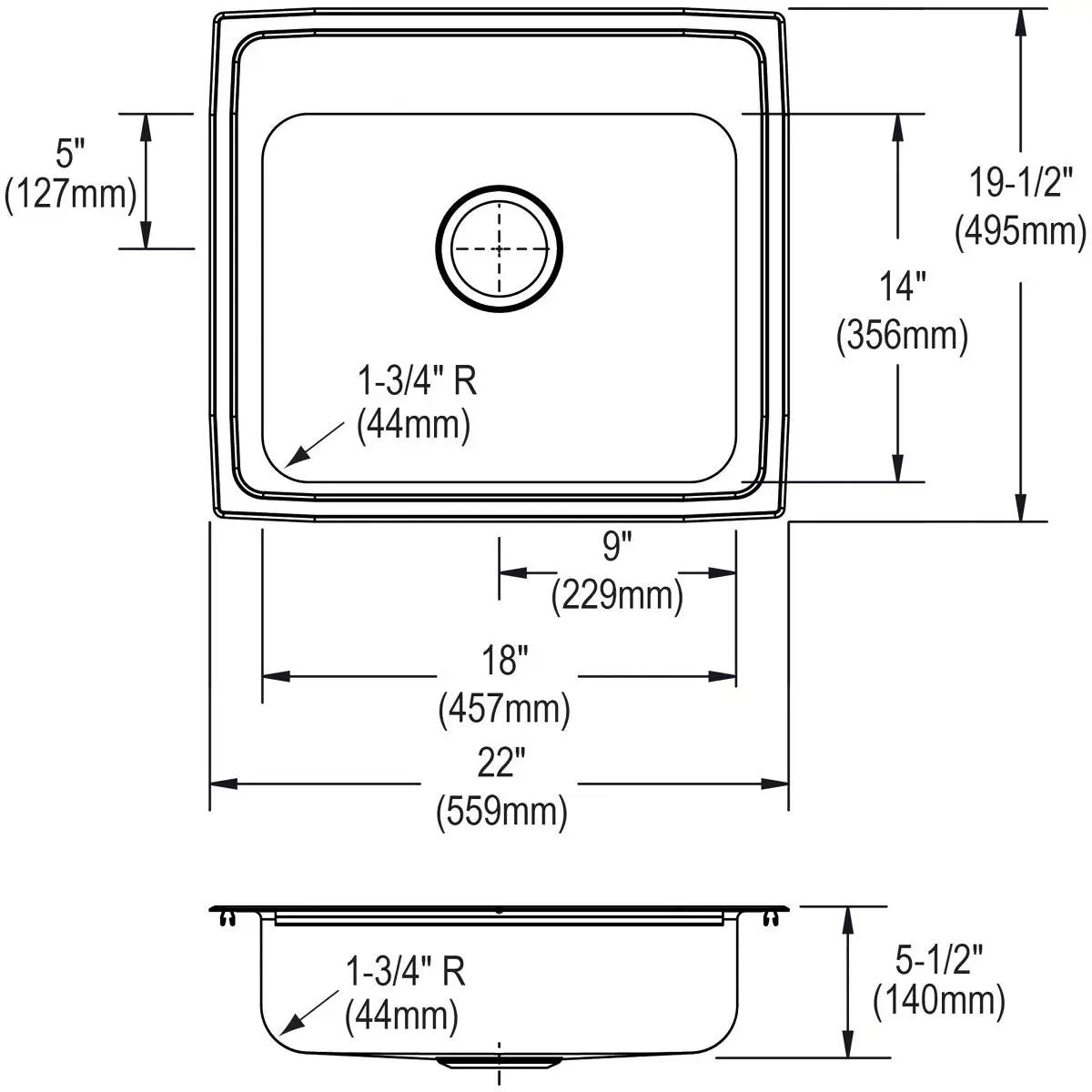 lustrous satin ada sink