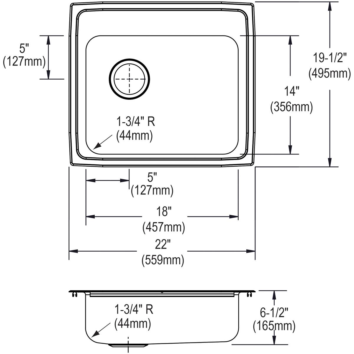 lustrous satin ada sink