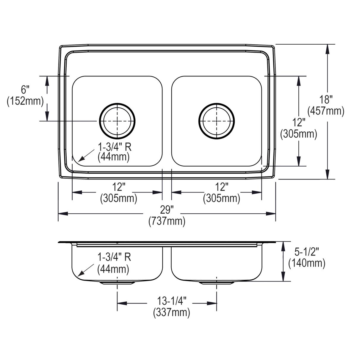 lustrous satin ada sink