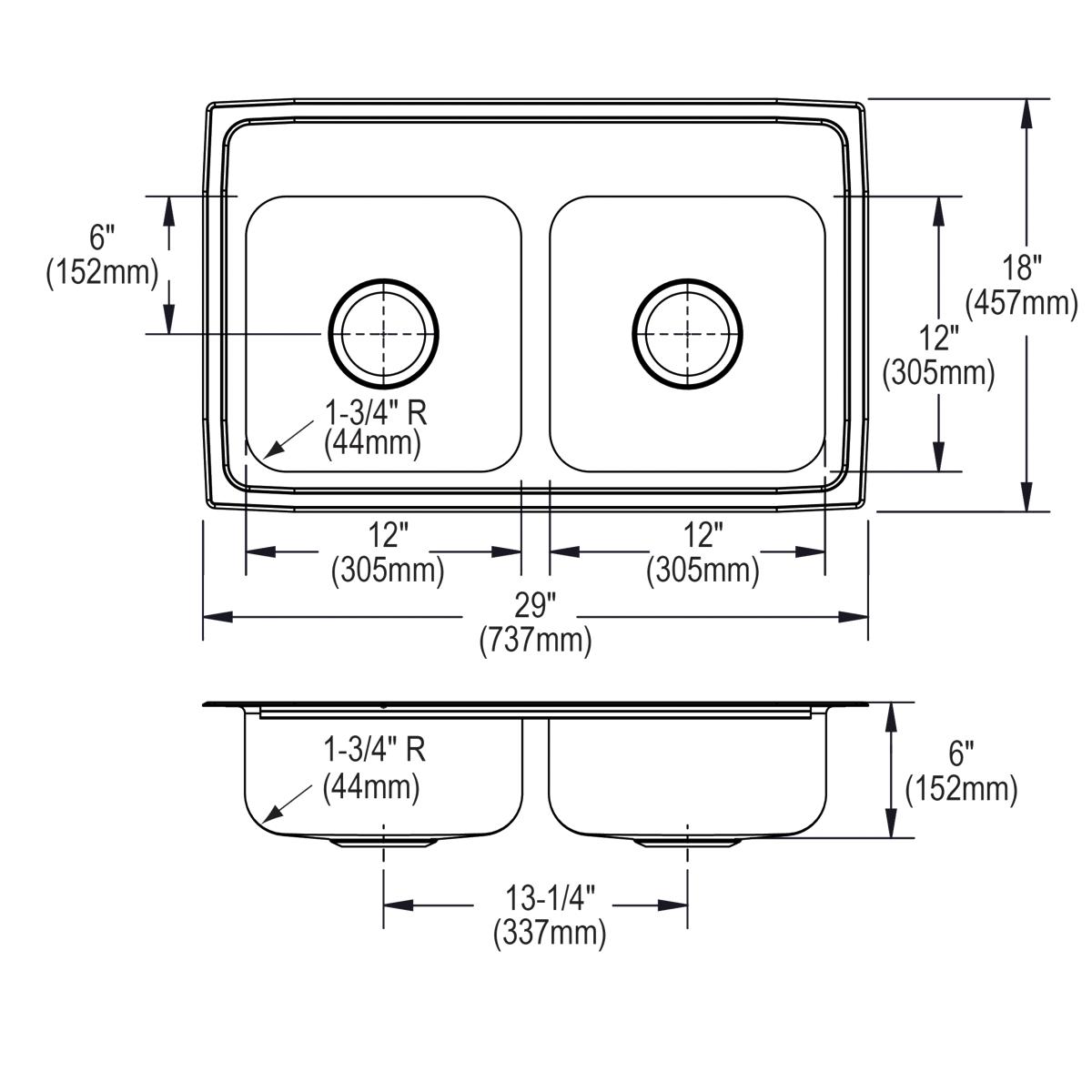 lustrous satin ada sink