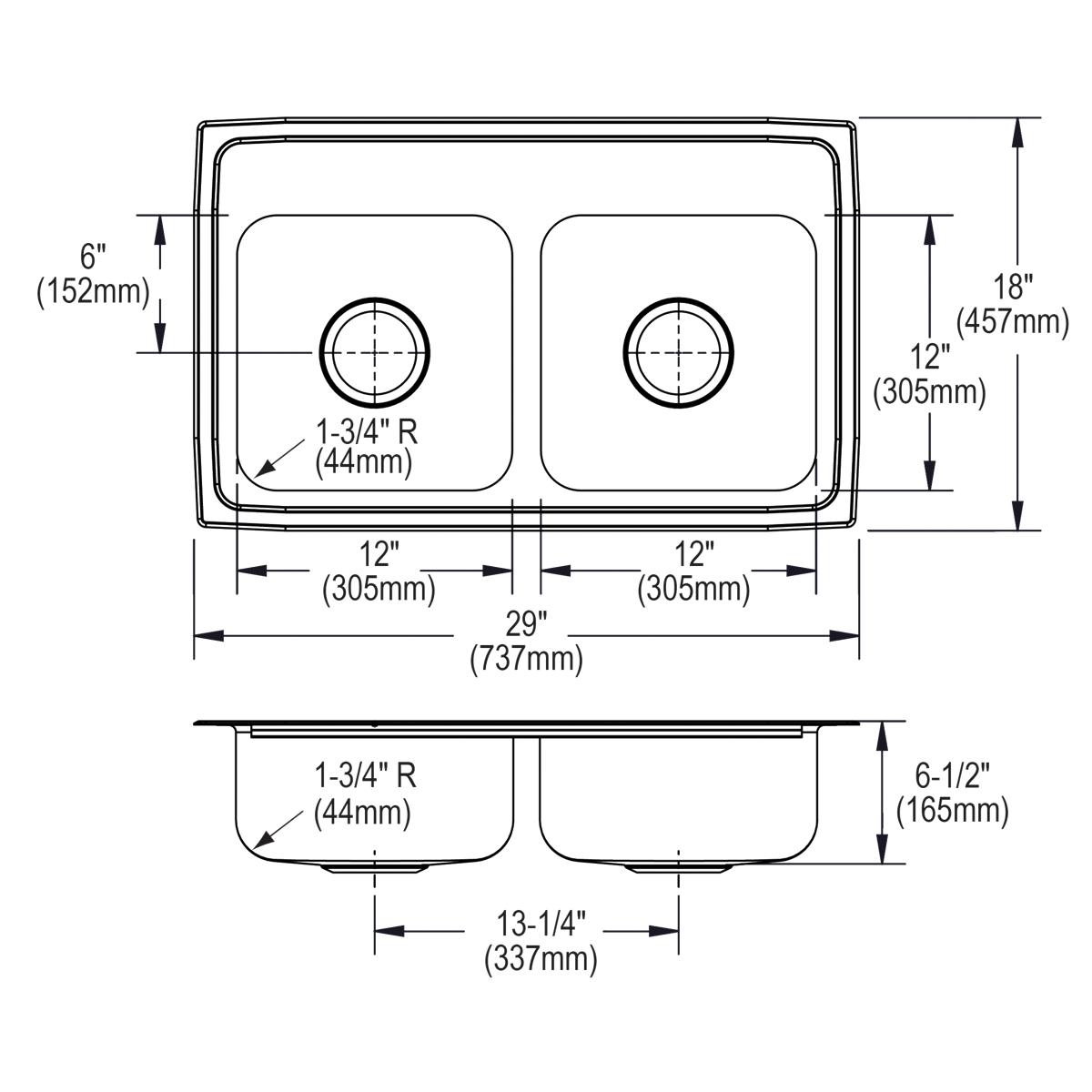 lustrous satin ada sink