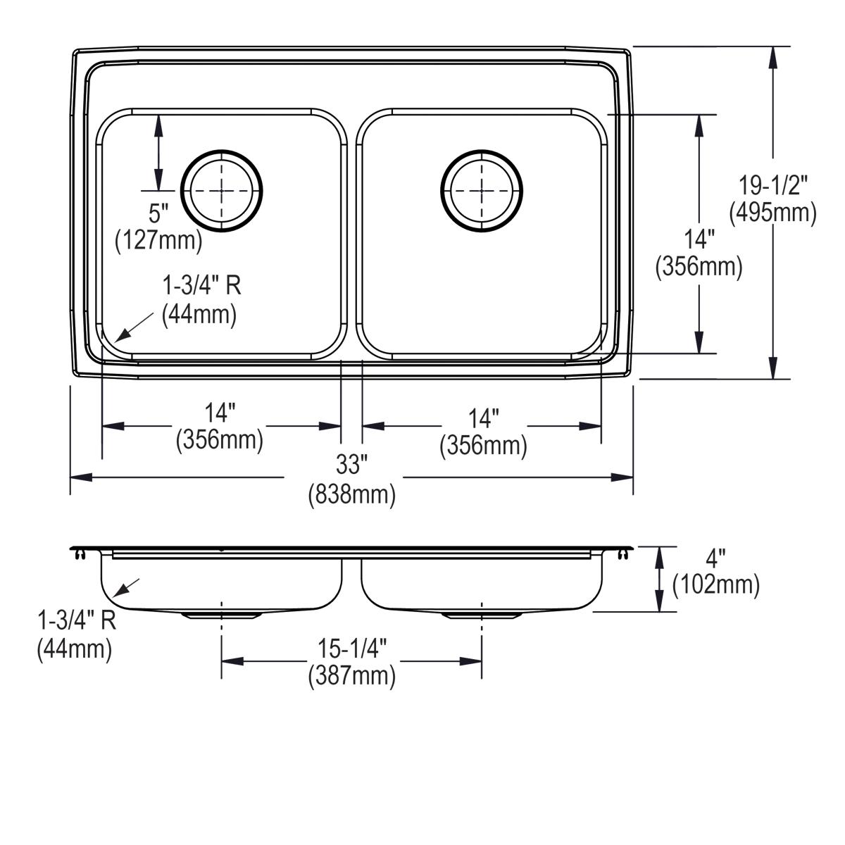 lustrous satin ada sink