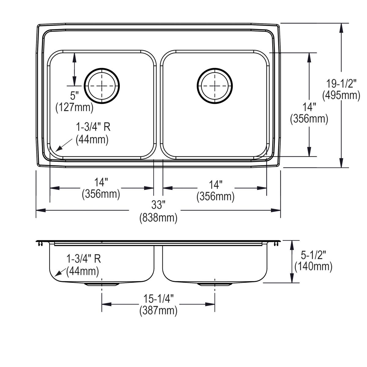 lustrous satin ada sink