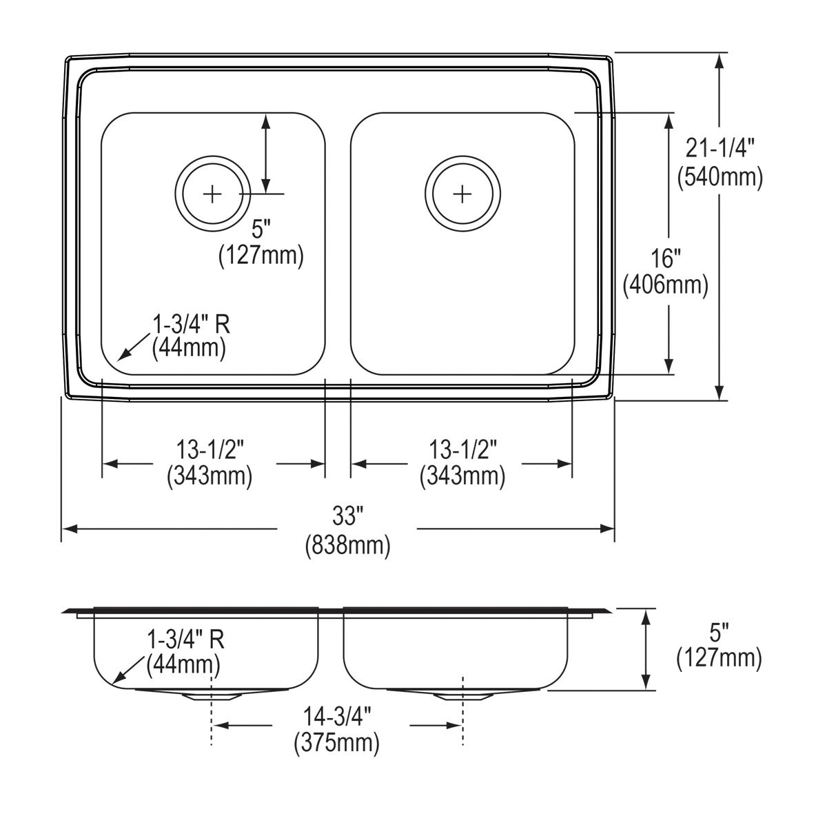lustrous satin ada sink