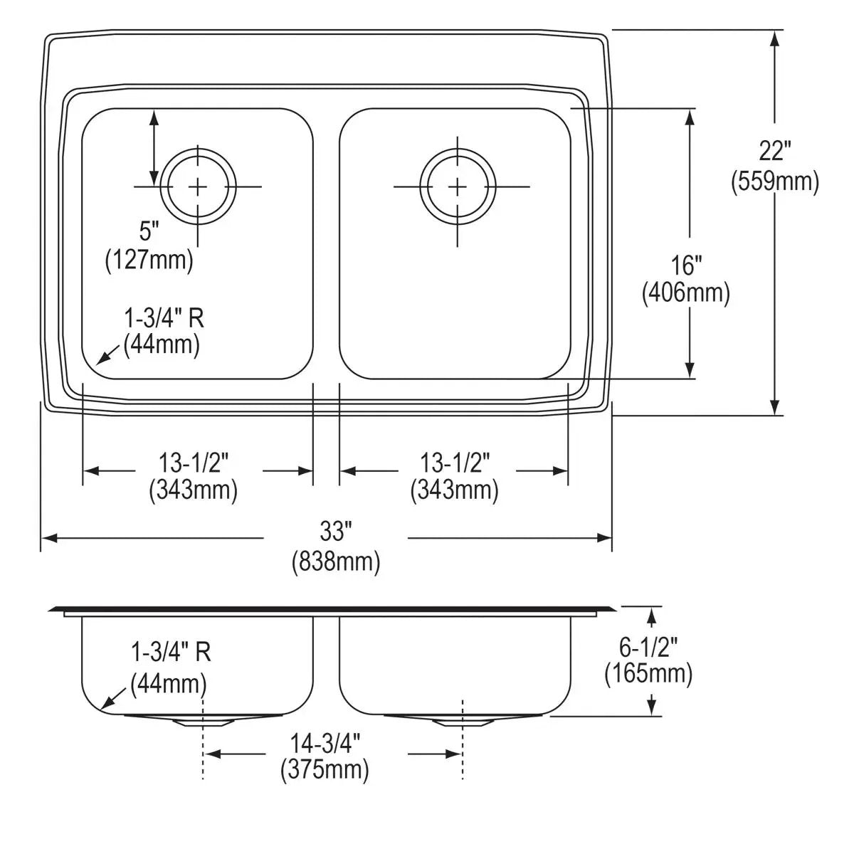 lustrous satin ada sink