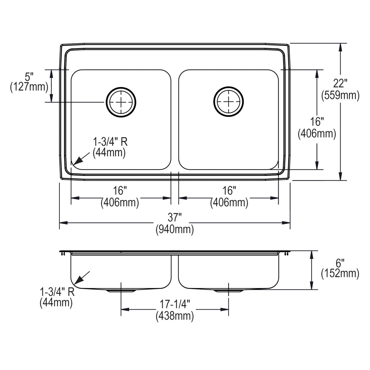 lustrous satin ada sink