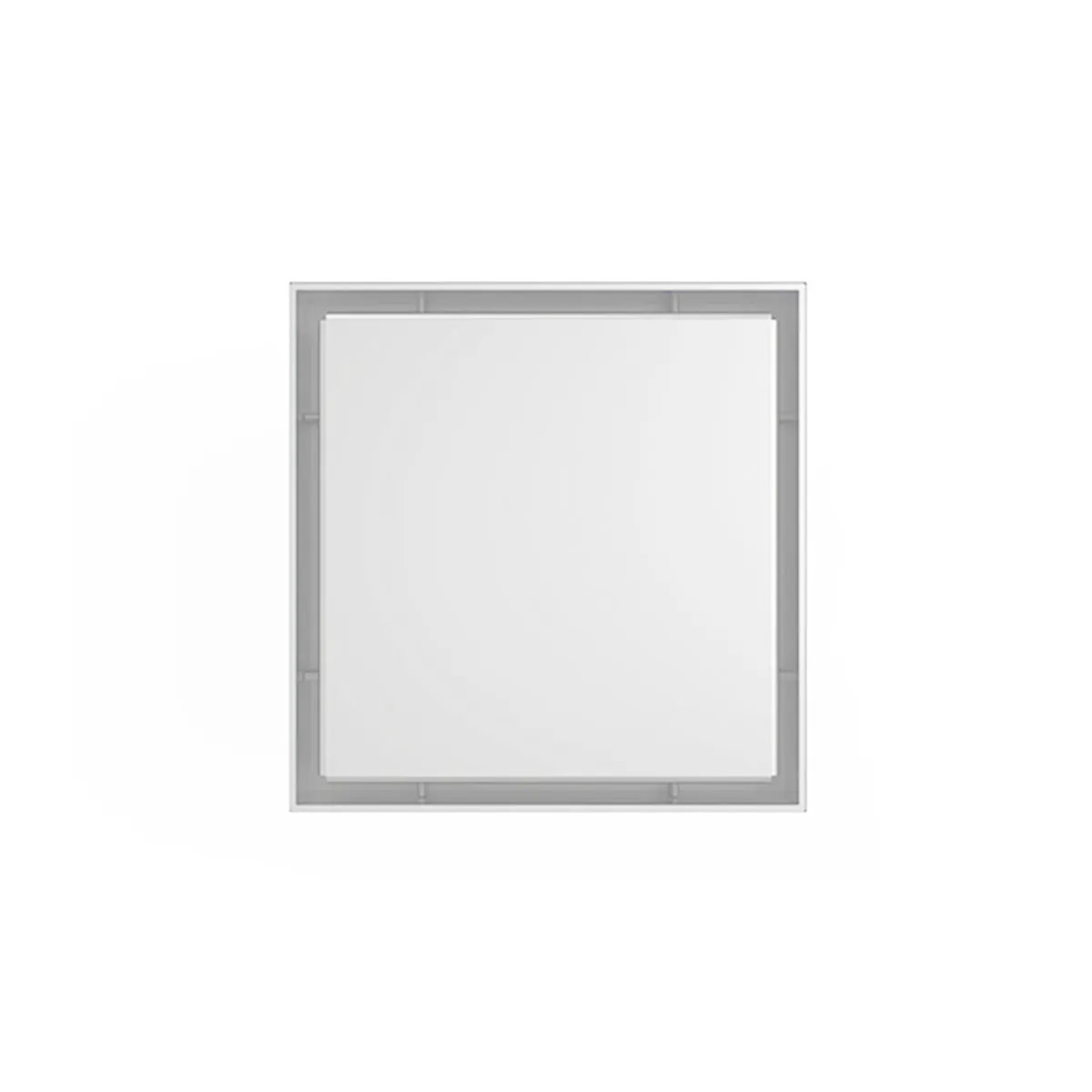 Infinity Drain 5" x 5" LSD 5 Solid Style Complete Kit with PVC Drain Body, 2" Outlet by Infinity Drain