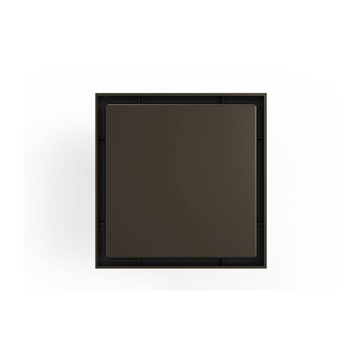 Infinity Drain 5" x 5" LSD 5 Solid Style Complete Kit with PVC Bonded Flange, 2", 3" and 4" Outlet