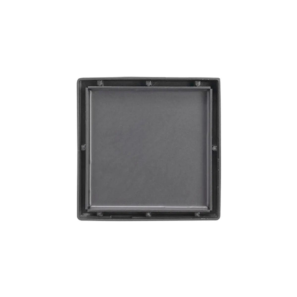 Infinity Drain 4" x 4" LTD 4 Tile Insert Complete Kit with PVC Bonded Flange, 2", 3" and 4" Outlet by Infinity Drain