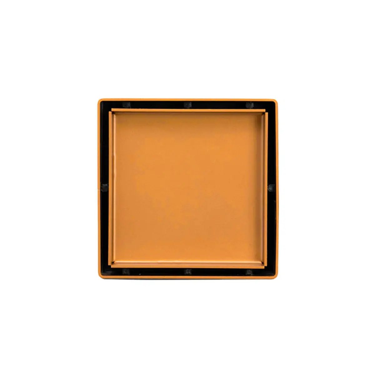 Infinity Drain 4" x 4" LTD 4 Tile Insert Complete Kit with PVC Bonded Flange, 2", 3" and 4" Outlet by Infinity Drain