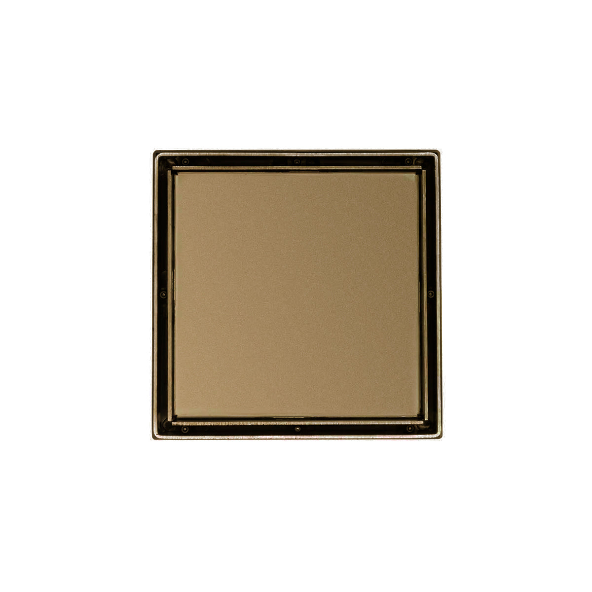 Infinity Drain 5" x 5" LTD 5 Tile Insert Complete Kit with ABS Drain Body, 2" Outlet by Infinity Drain