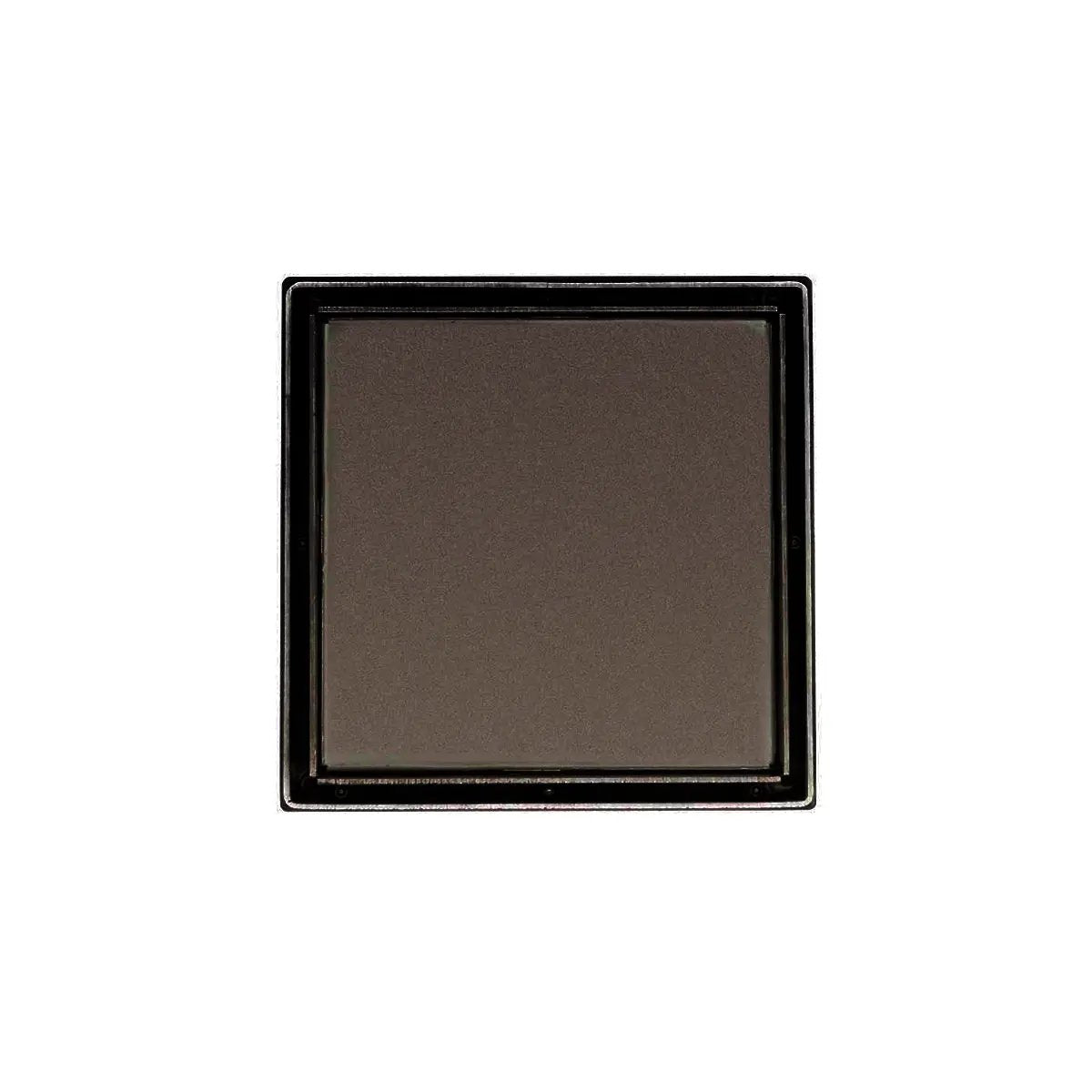 Infinity Drain 5" x 5" LTD 5 Tile Insert Complete Kit with Cast Iron Drain Body, 2" Outlet by Infinity Drain