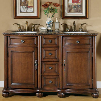 english chestnut vanity