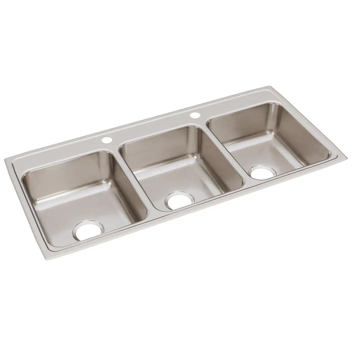 Elkay Lustertone Classic 46" x 22" x 7-5/8" Triple Bowl Drop-in Sink by Elkay