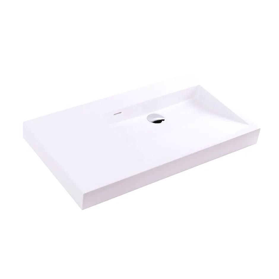 gloss white sink