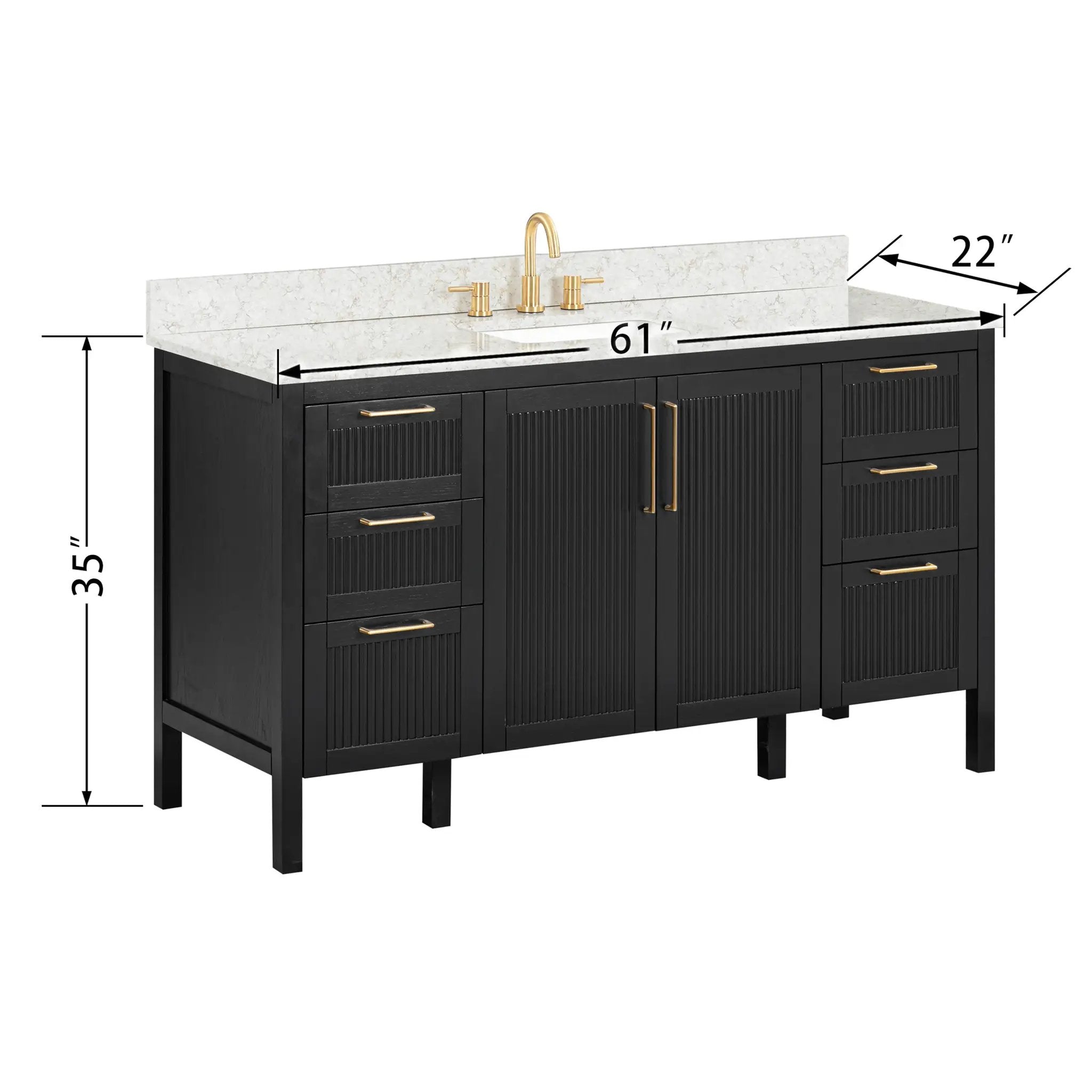 dimension image vanity set