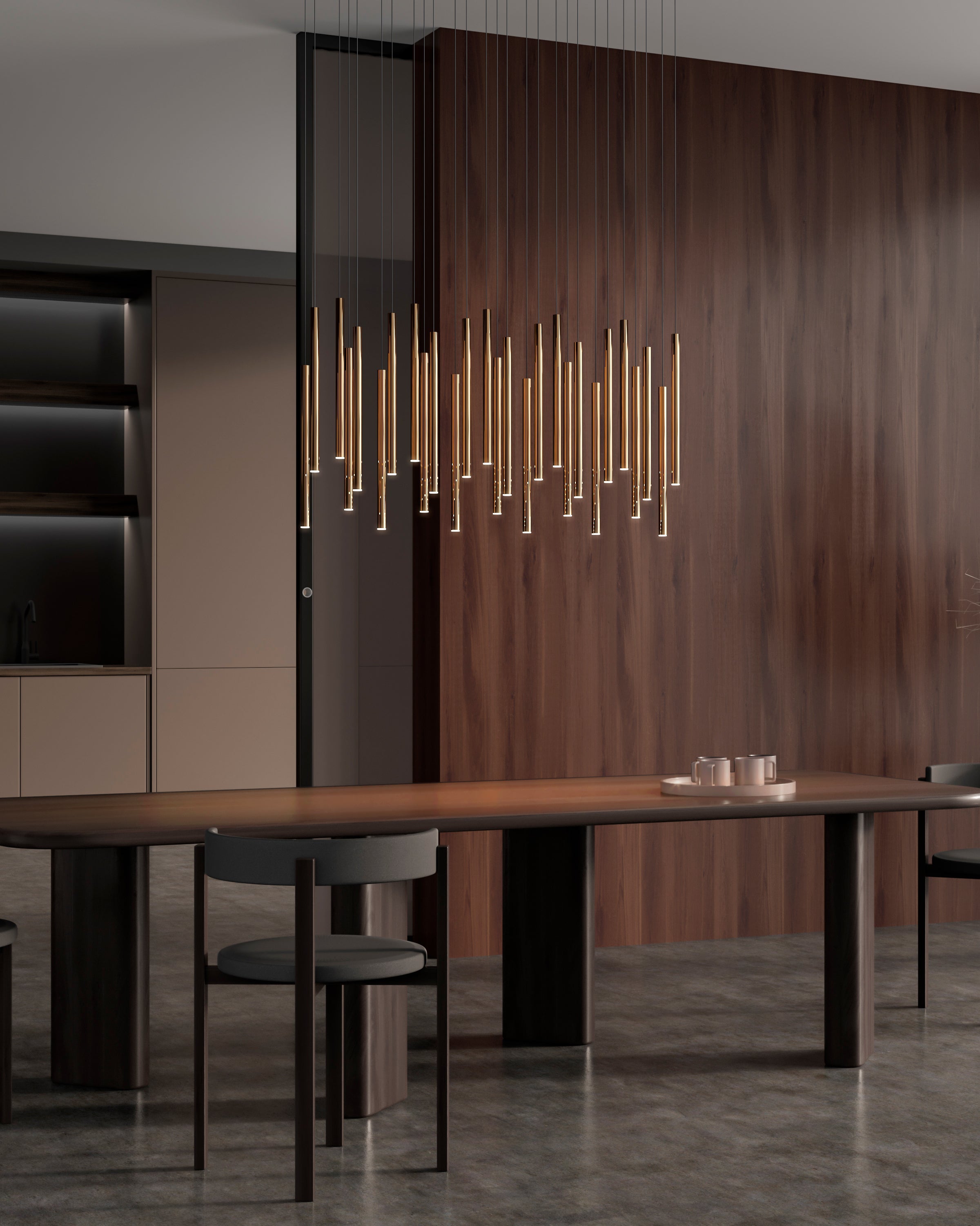 rose cooper chandelier