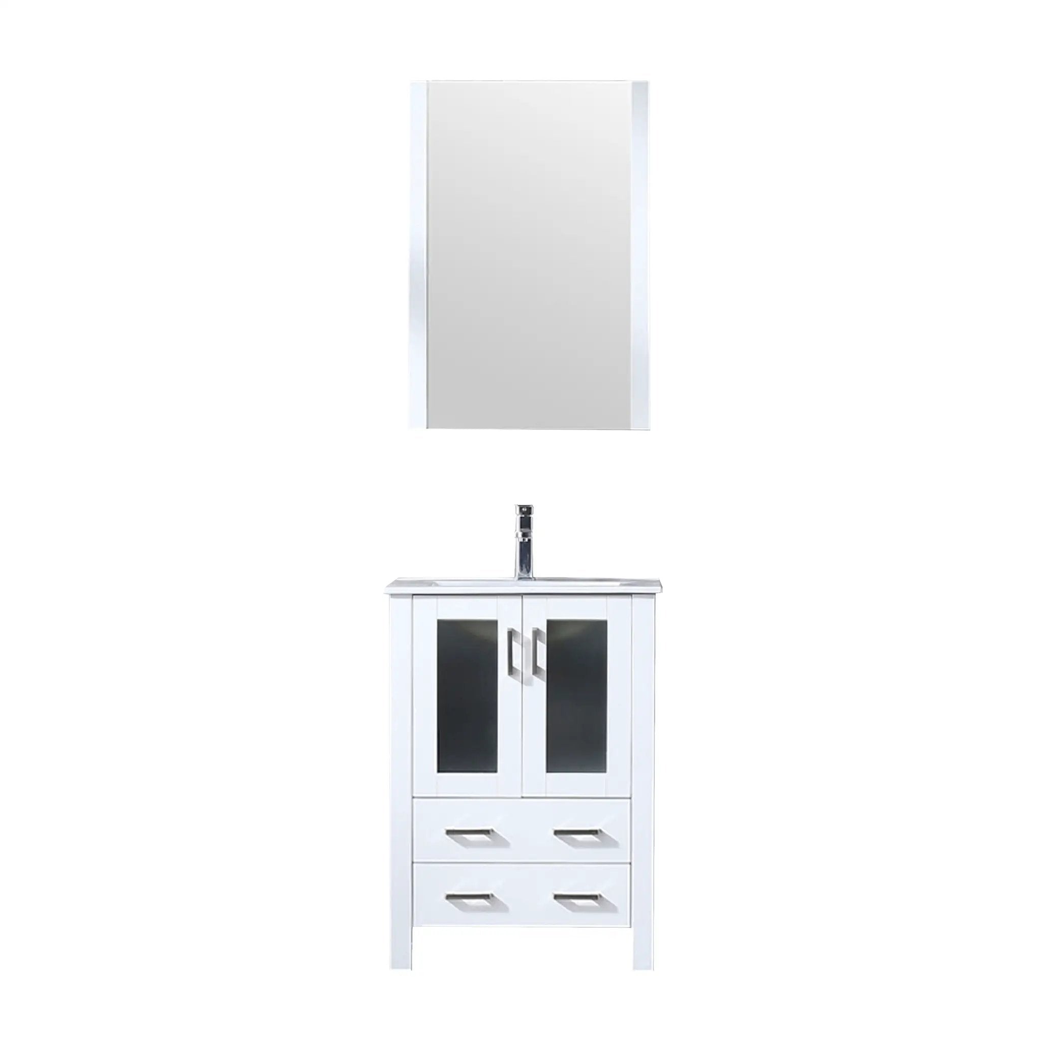 Lexora Volez 24 in W x 18.25 in D Bath Vanity by Lexora