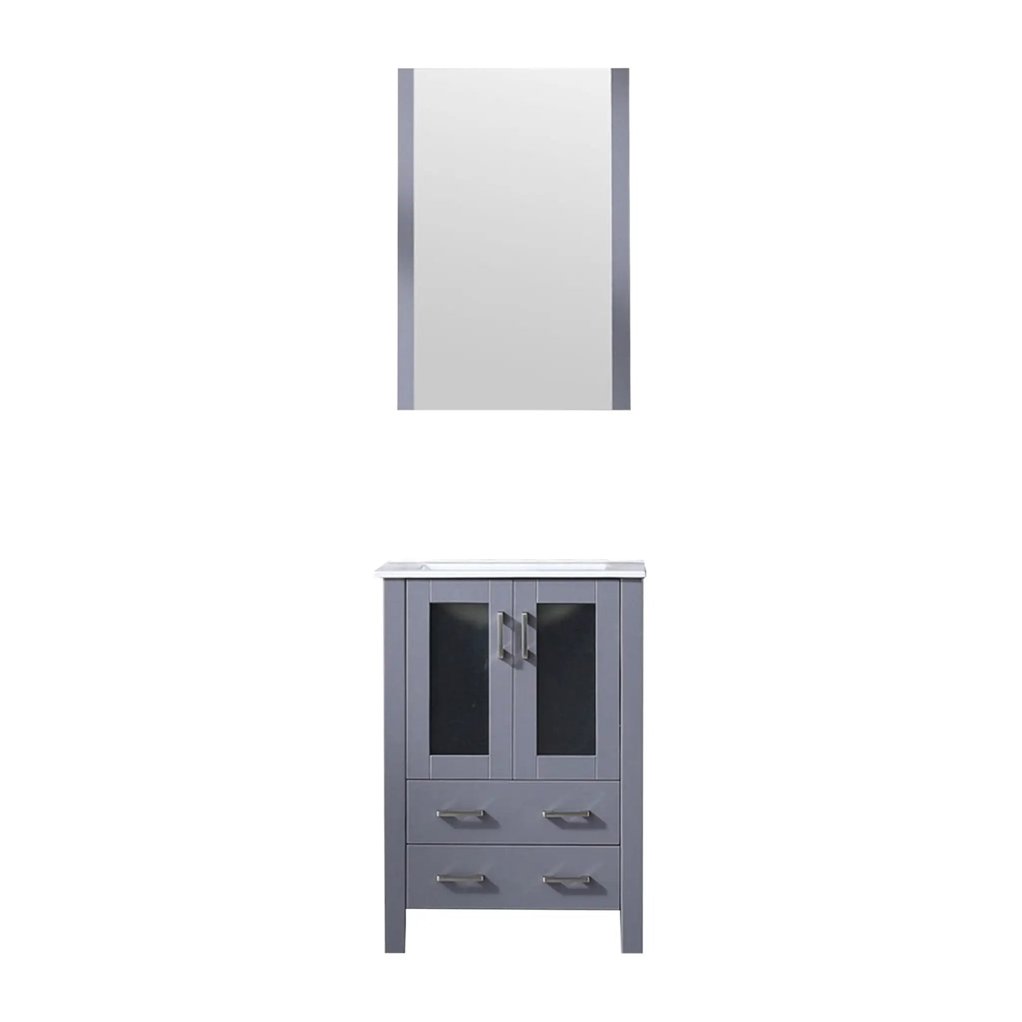 Lexora Volez 24 in W x 18.25 in D Bath Vanity by Lexora