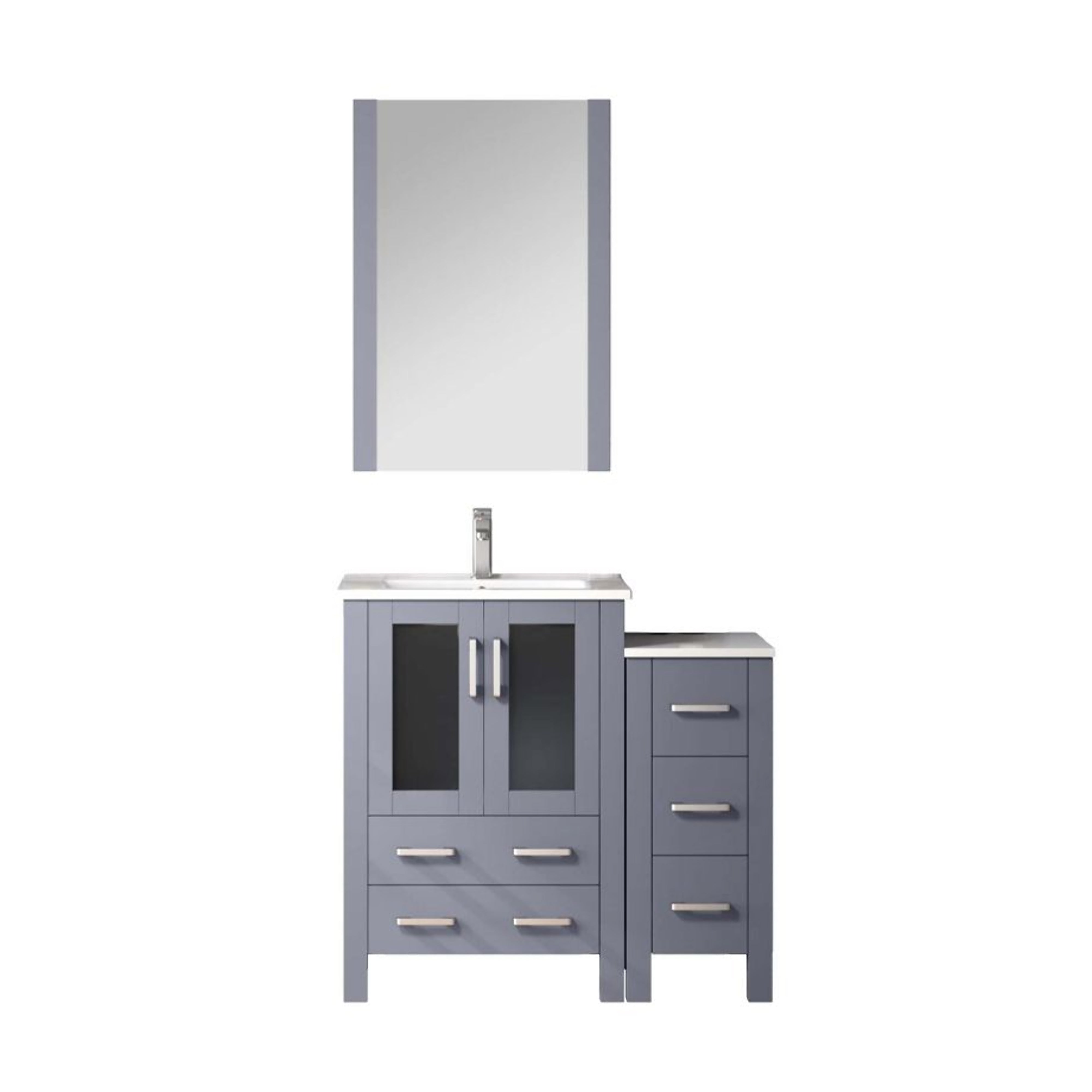 Lexora Volez 36 in W x 18.25 in D Bath Vanity