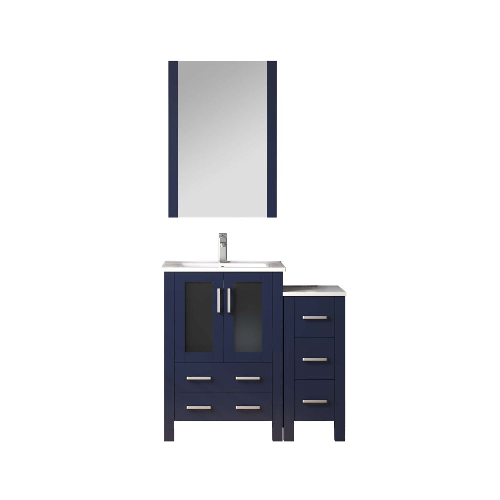 Lexora Volez 36 in W x 18.25 in D Bath Vanity