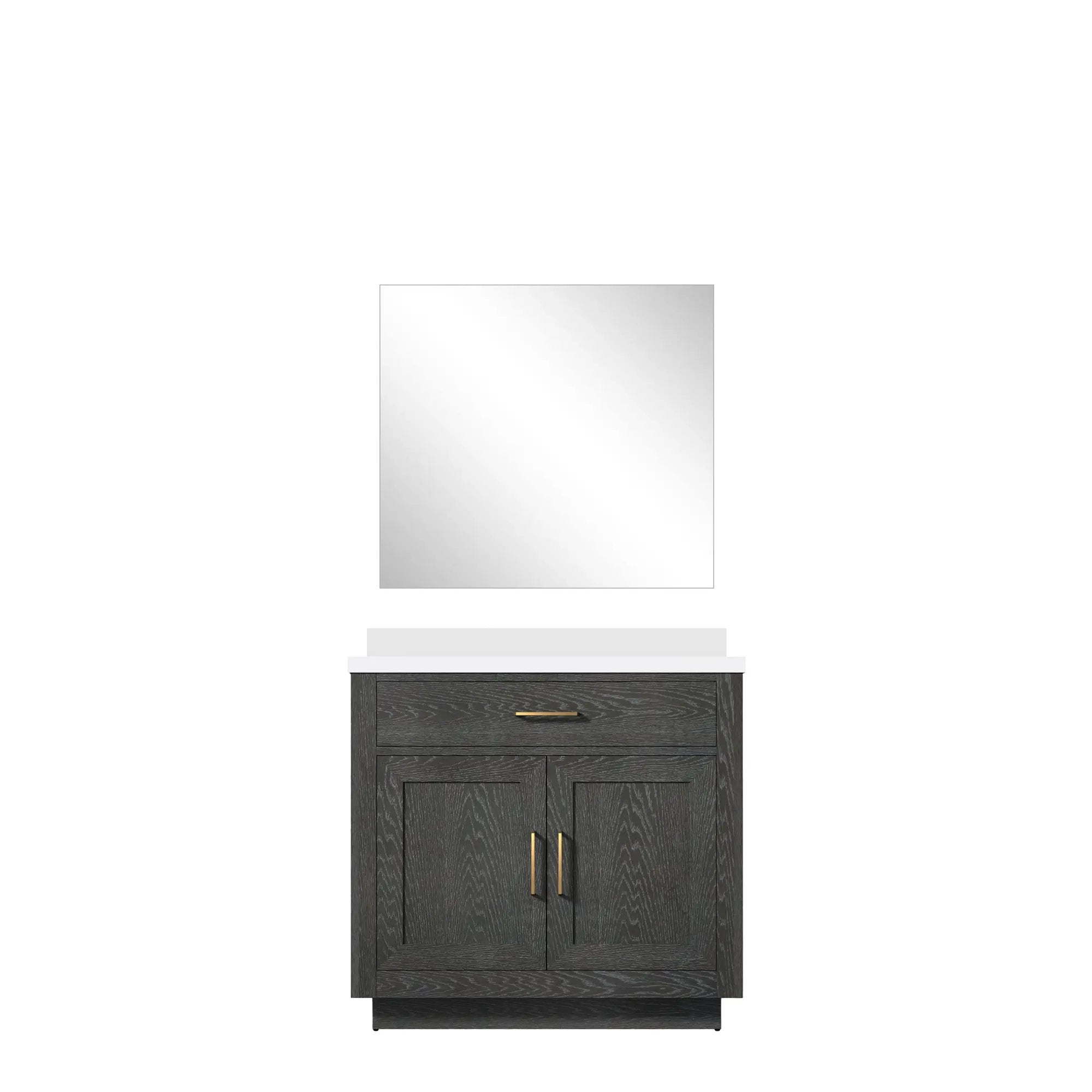 Lexora Abbey 36 in W x 22 in D Single Bath Vanity by Lexora