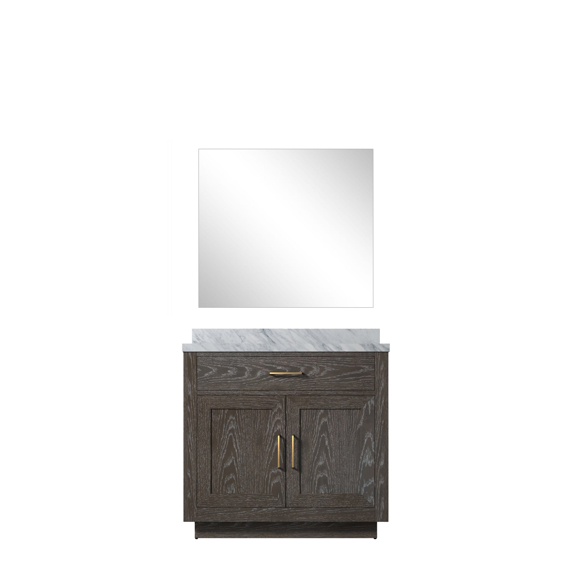Lexora Abbey 36 in W x 22 in D Single Bath Vanity